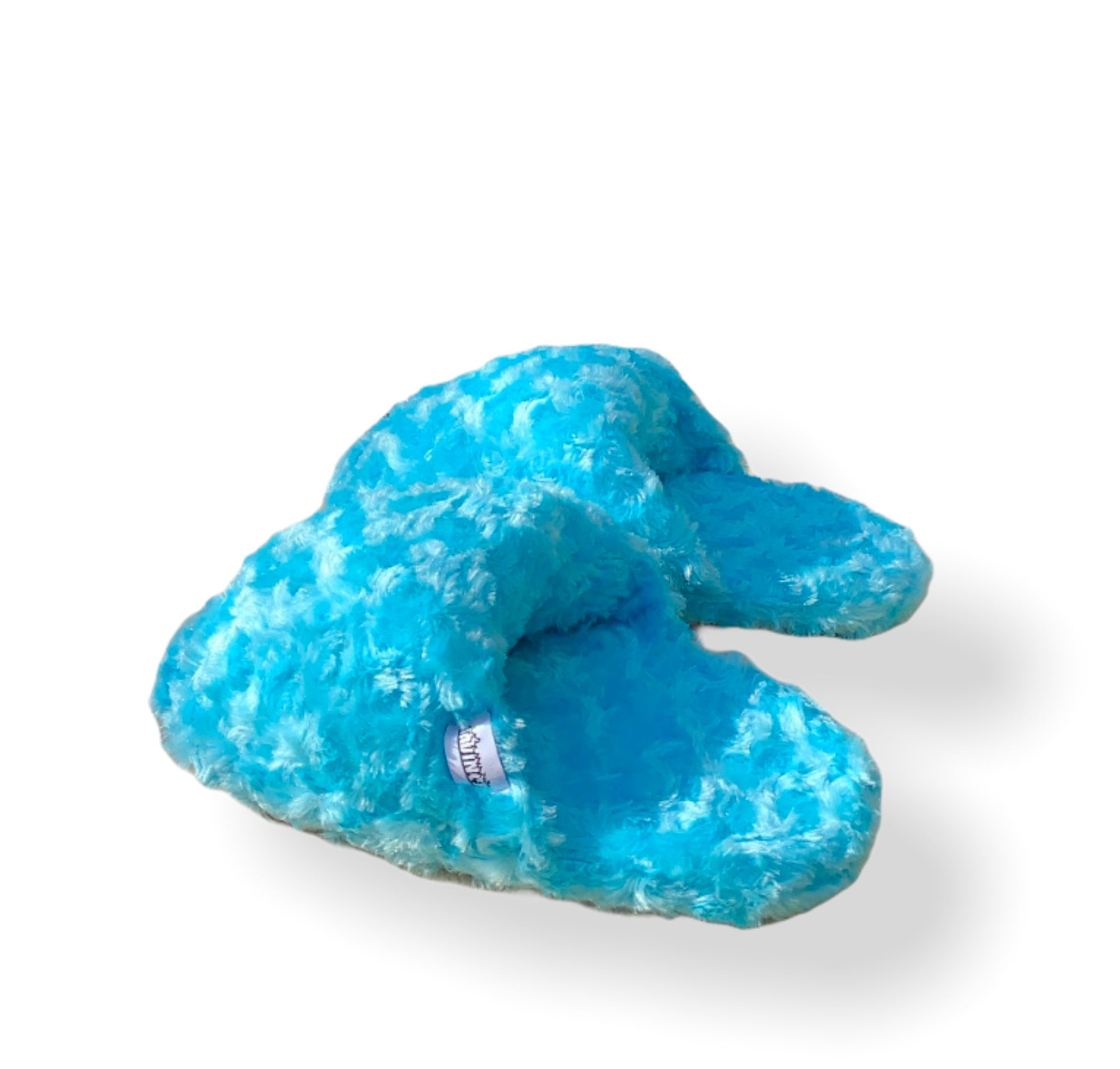 Fuzzy Slippers - Light Blue