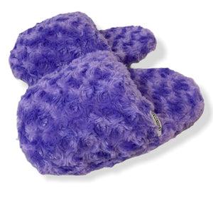 Fuzzy Slippers - Lavender